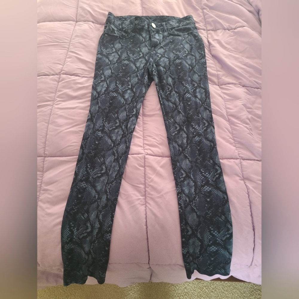 Snakeskin Jeggings